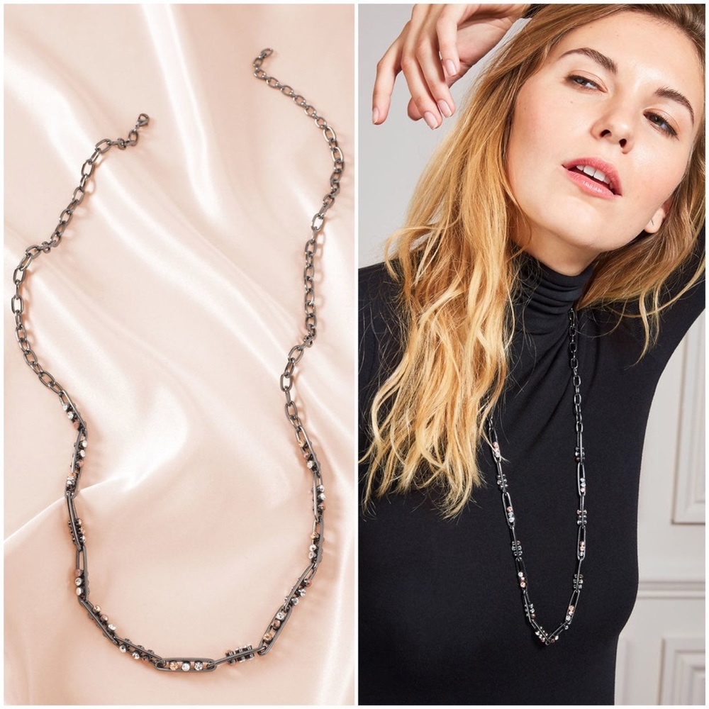 Sparkle & Link Necklace